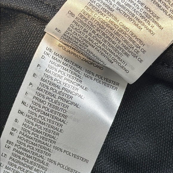 Adidas Women's Black and White Slim Fit Joggers with Iconic Stripes Size Medium - Picture 6 of 8